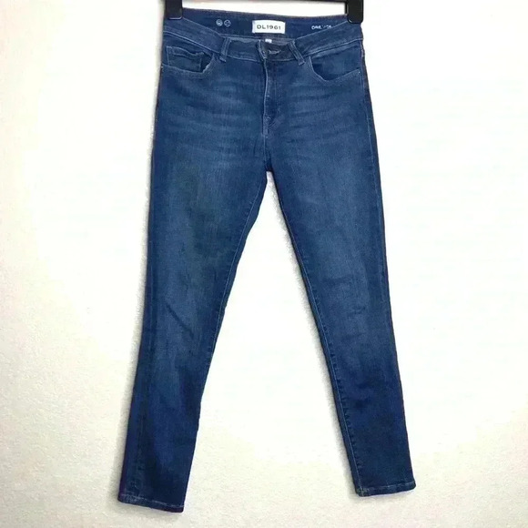 DL1961 Florence Cropped Blue Jeans size 27 - Picture 1 of 7